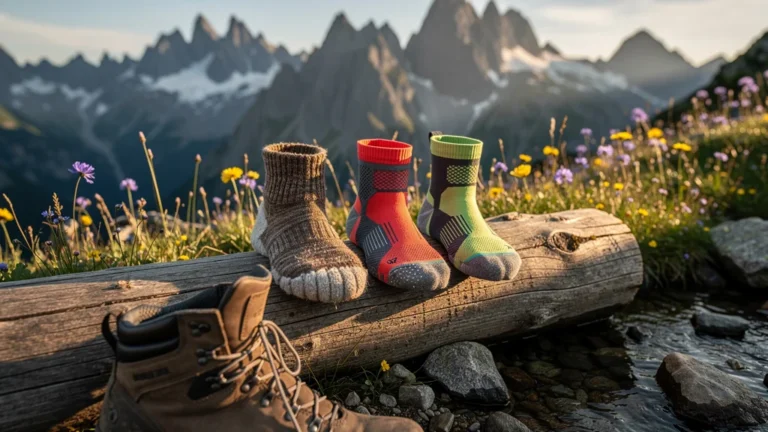Trois chaussettes de randonnée alpine testées pendant quatre jours de marche en montagne